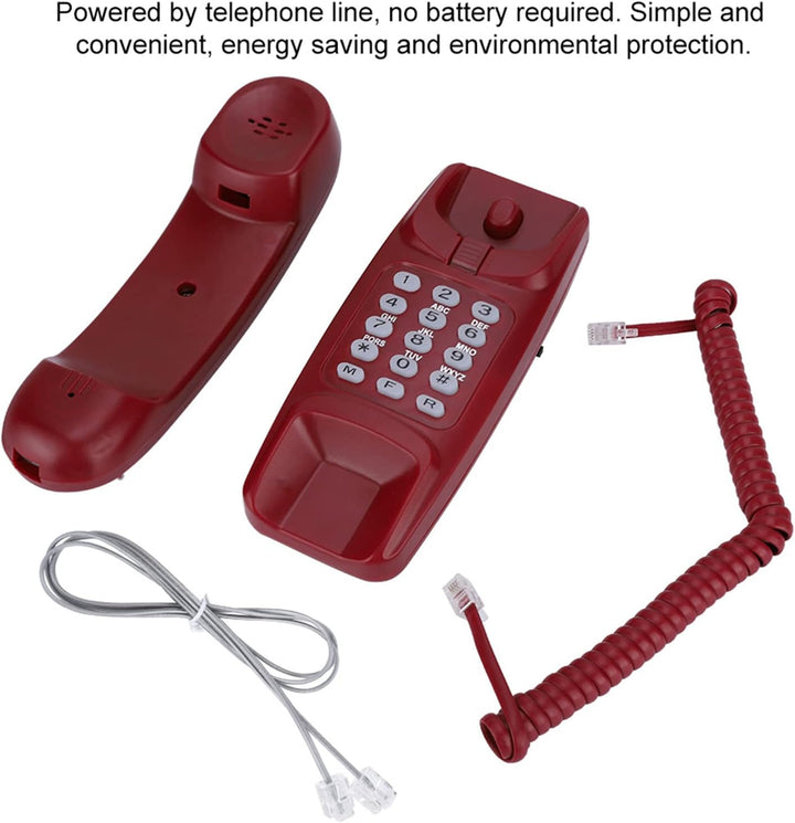 ciciglow Kabelgebundenes Telefon, Advanced Telephones Festnetz Keine Externe Stromversorgung Erforde