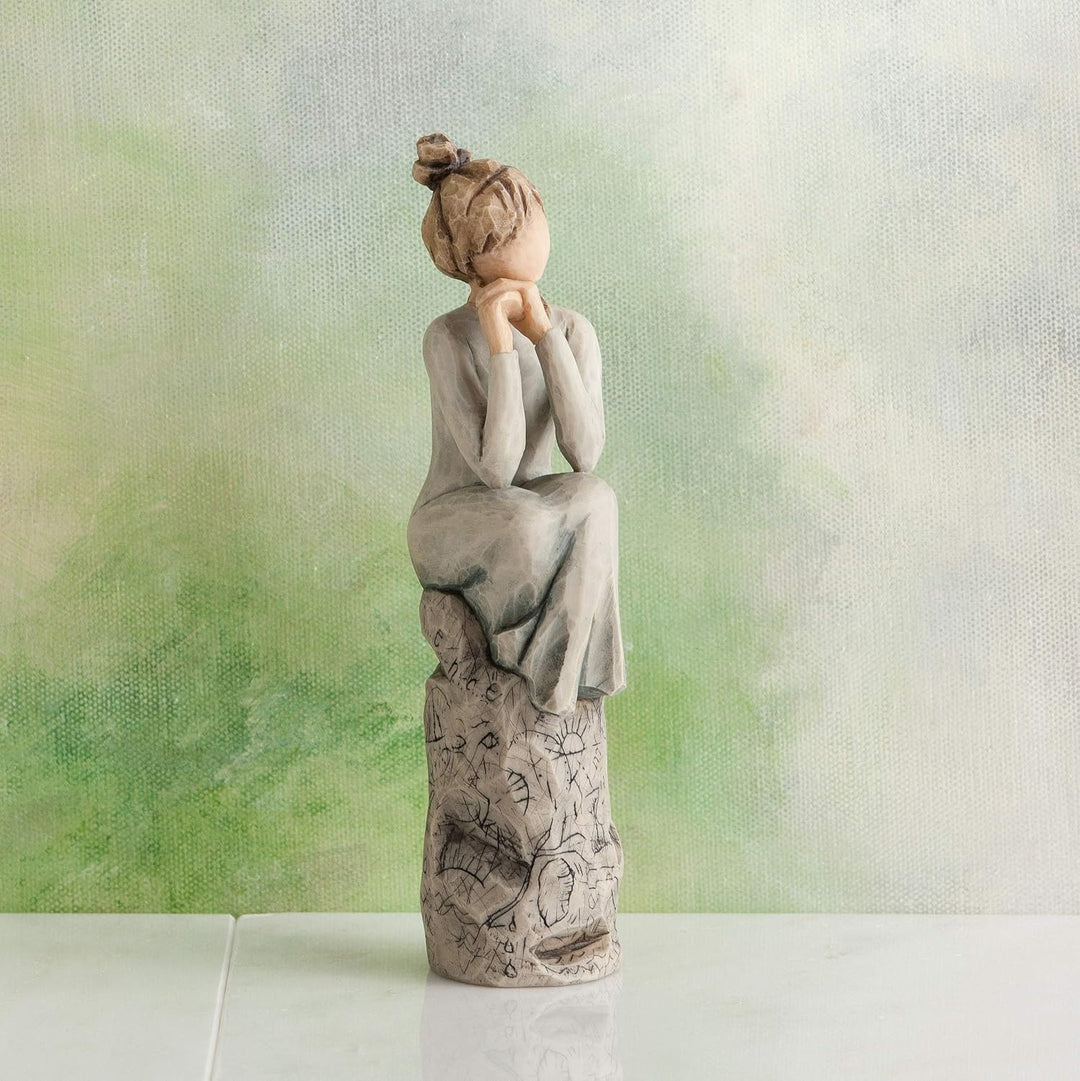 Enesco 27537 Willow Tree Patience Figur, bunt, One Size, Patience