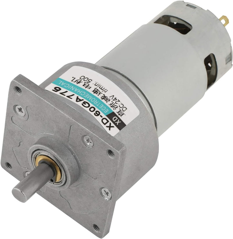 5-600 RPM Speed Reducer Getriebemotor DC 12 / 24V 35W CW/CCW Micro Hohe Drehmoment Drehzahl Getrie