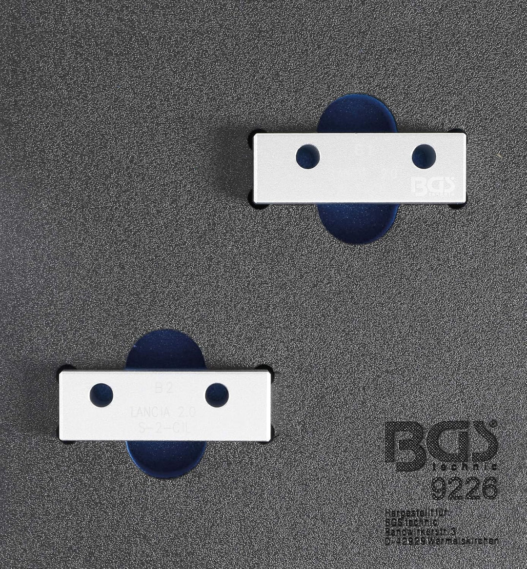 BGS 9226 | Werkstattwageneinlage 1/6: Nockenwellen-Arretierwerkzeug-Satz | für Lancia K 2.0l 20V, fü