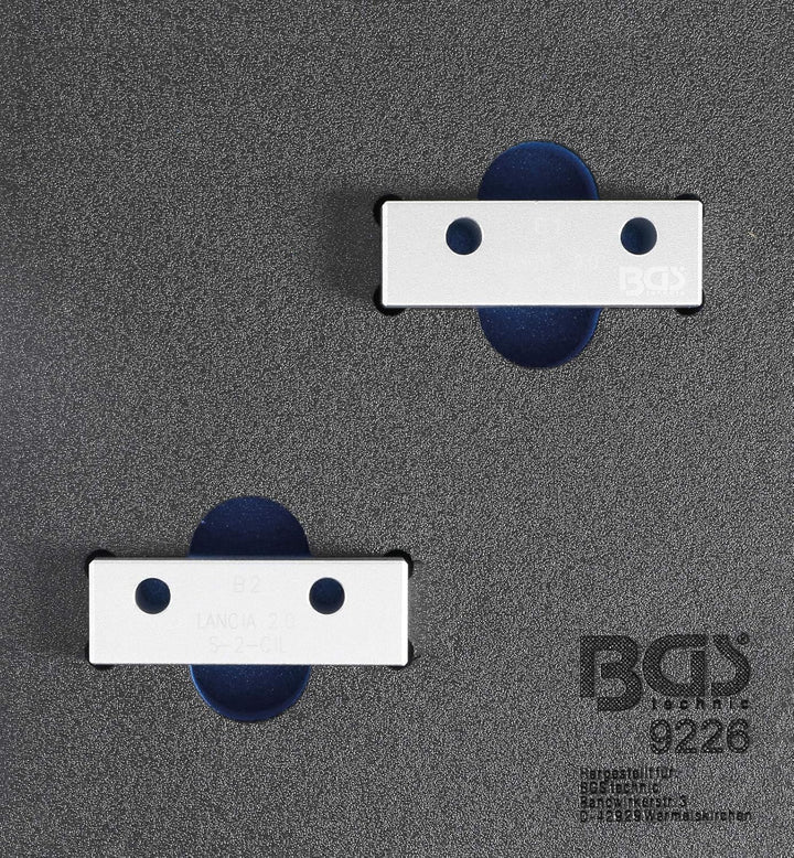 BGS 9226 | Werkstattwageneinlage 1/6: Nockenwellen-Arretierwerkzeug-Satz | für Lancia K 2.0l 20V, fü