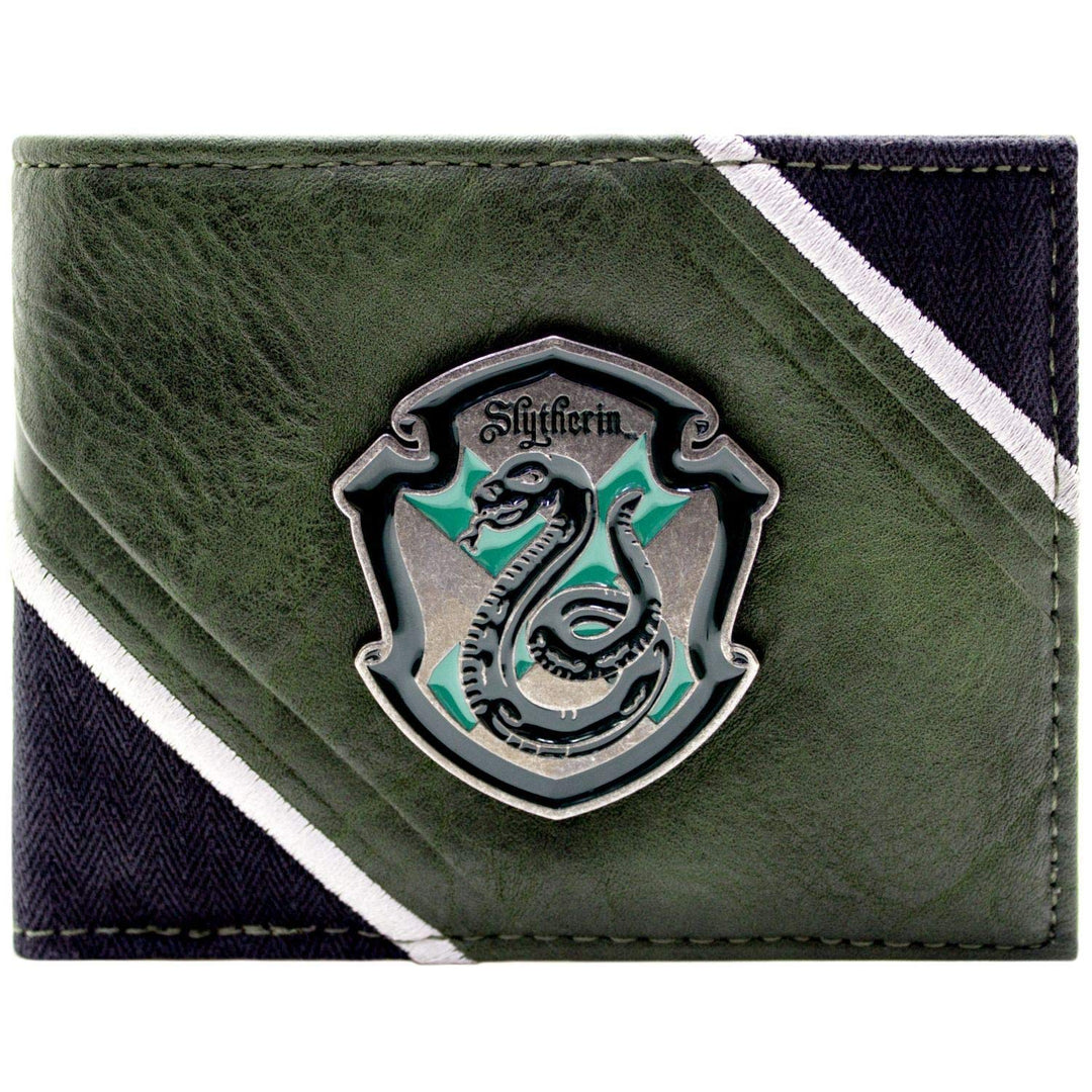 Harry Potter Slytherin Kamm Schwarz Portemonnaie Geldbörse