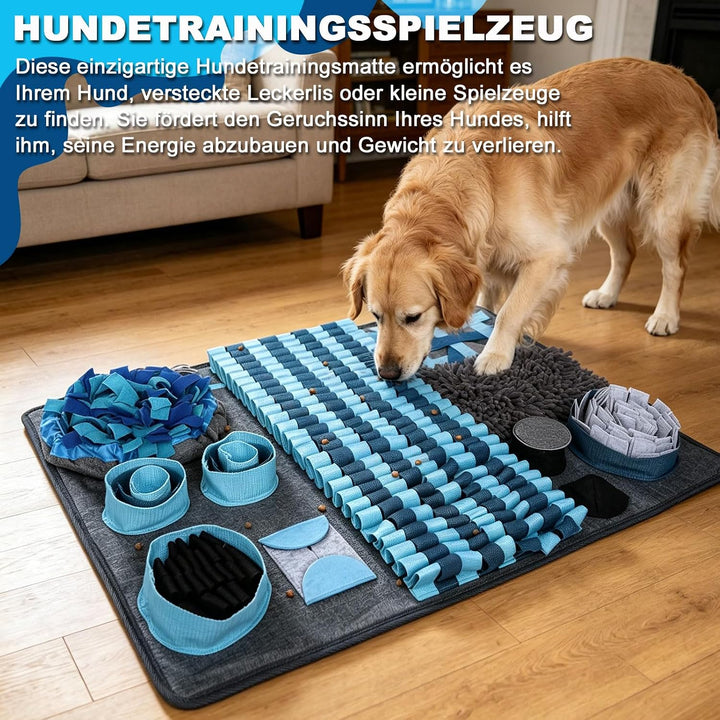 Schnüffelteppich Hund XXL, Schnüffelmatte Hund Extra Grosse &amp; Waschbar Schnüffelteppich für Hunde Tr