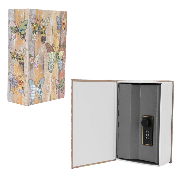 Buchsafe mit Zahlenschloss, Buchtresor Kreatives Simulationsbuch Safe Box Wörterbuch für Geld Schmuc
