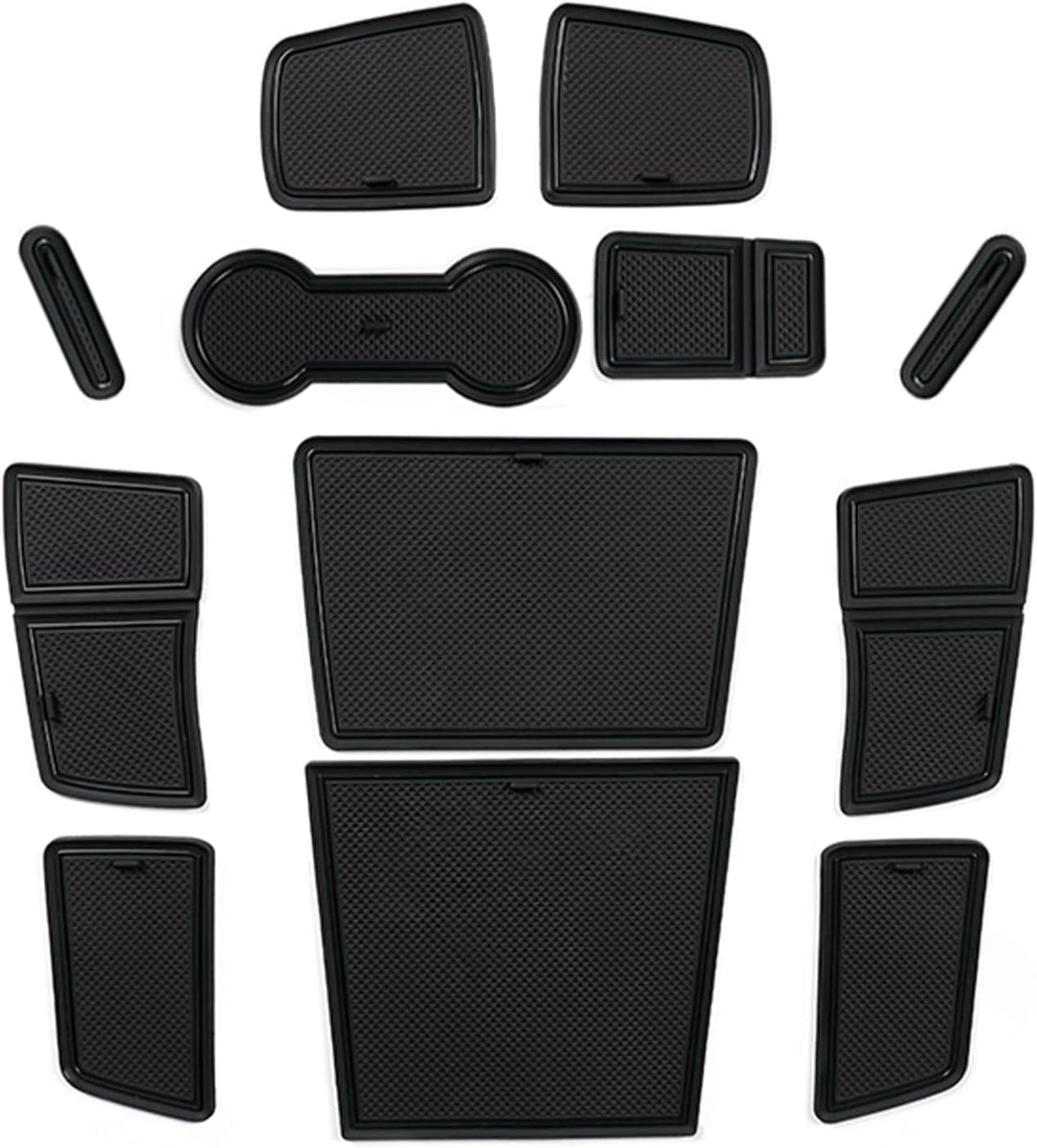 GAFAT Renaul-t Captur 2 2020-2022 2023 Antirutschmatten, Captur 2 Gummimatten, Mittelkonsole Getränk