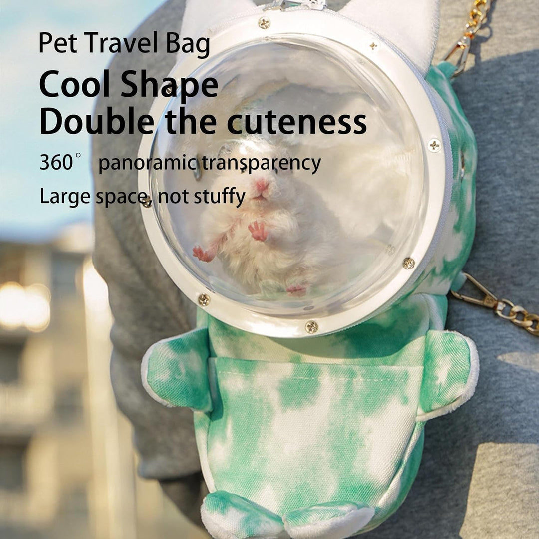 Hamsterträger, Meerschweinchenträger | Transparente Hamstertasche mit Fenster,Sugar Glider-Beutel, I