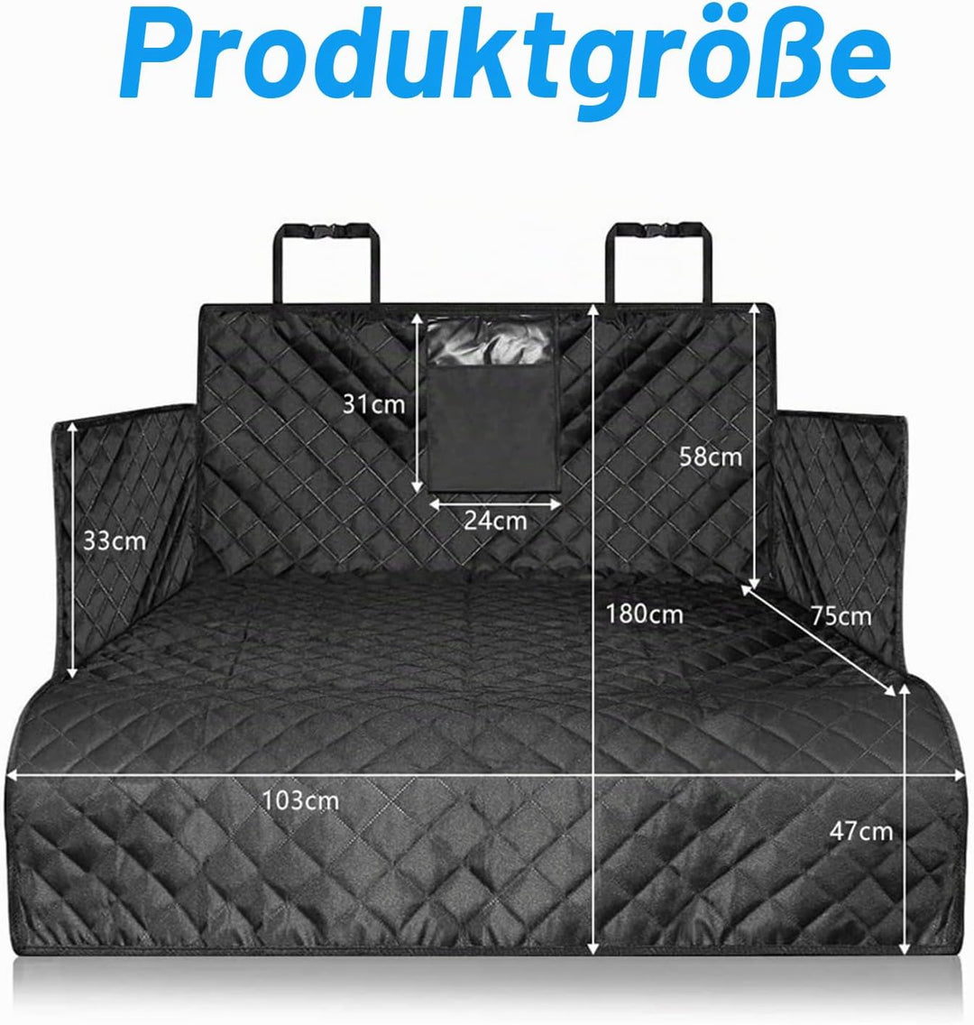 Traxenta kofferraum schutzmatte, kofferraumschutzmatte, hundematte auto kofferraum, universeller kof