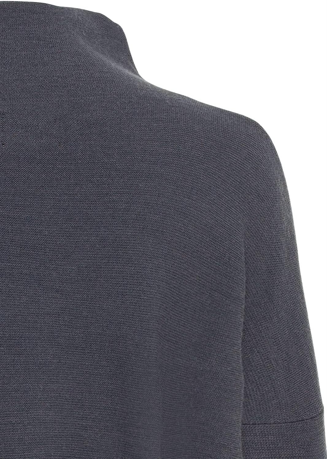 Camel Active Womenswear Damen 309512/8k30 Pullover S Charcoal, S Charcoal