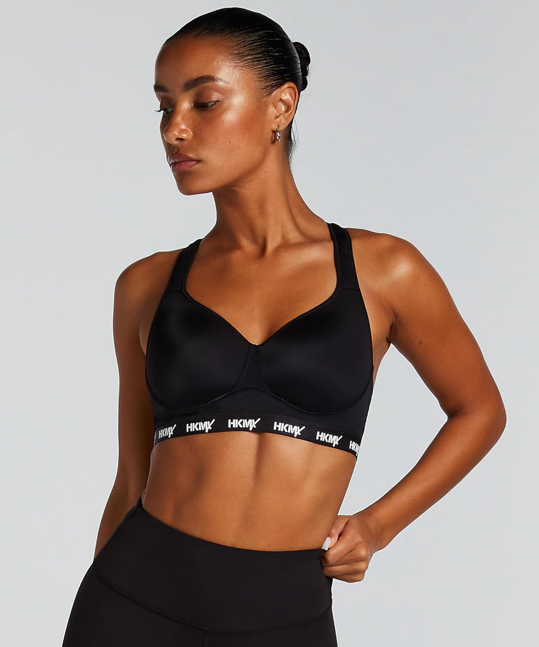 HUNKEMÖLLER HKMX Sport-BH The All Star Level 2 70B Schwarz, 70B Schwarz