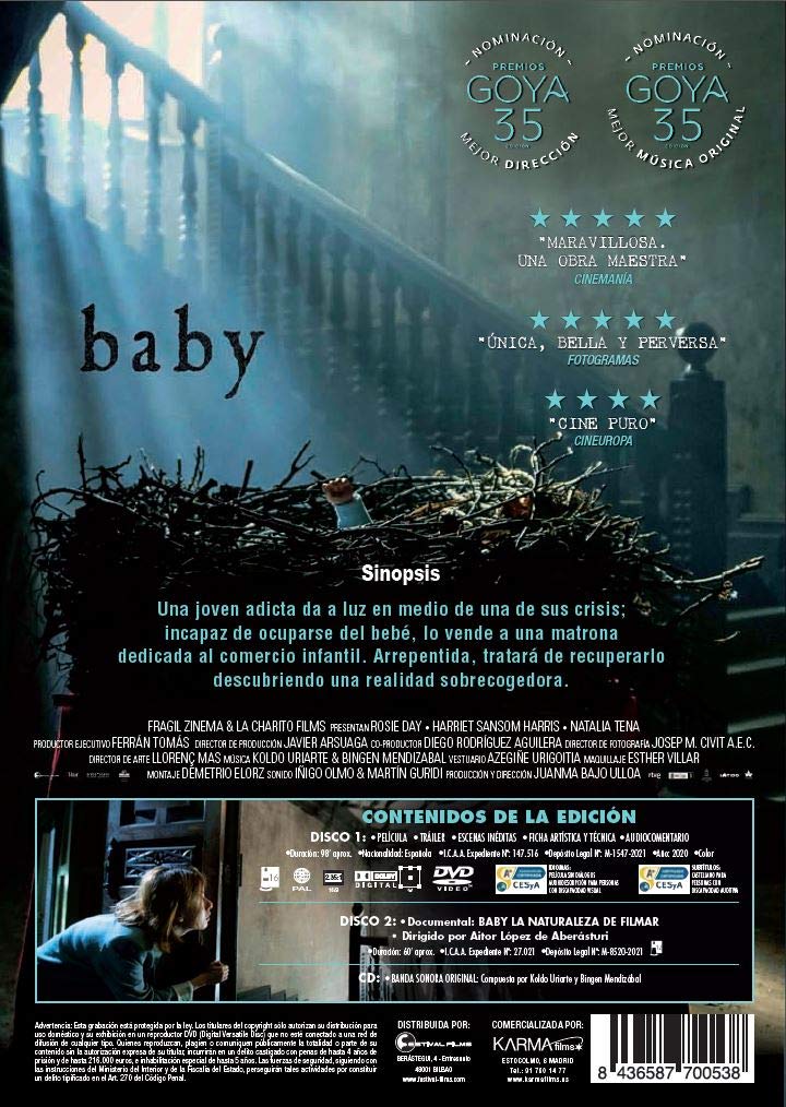Baby EE 2 DVD+ BSO (Non USA format), DVD