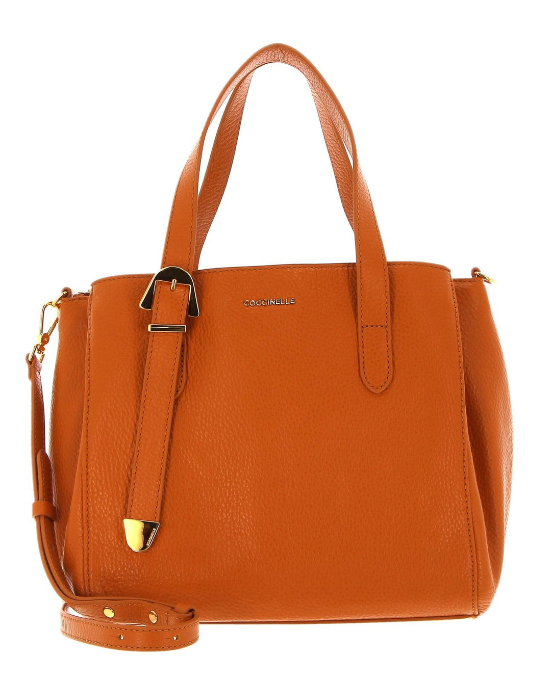 Coccinelle Gleen Handbag Grained Leather Paprika
