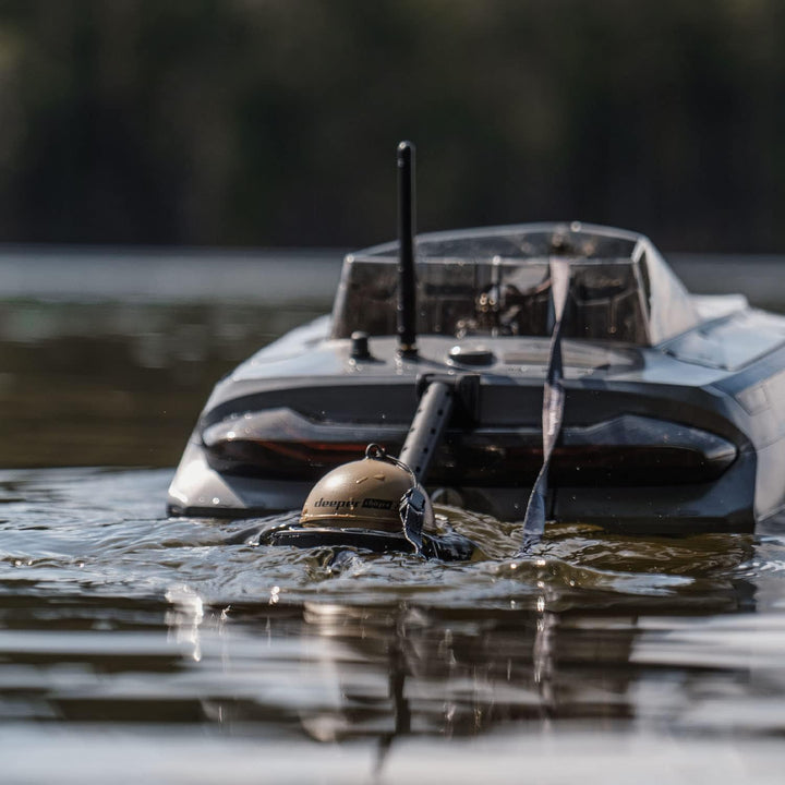 Deeper Sonarhalterung für Futterboote, Zubehör für das Karpfenangeln mit Futterboot, kompatibel mit