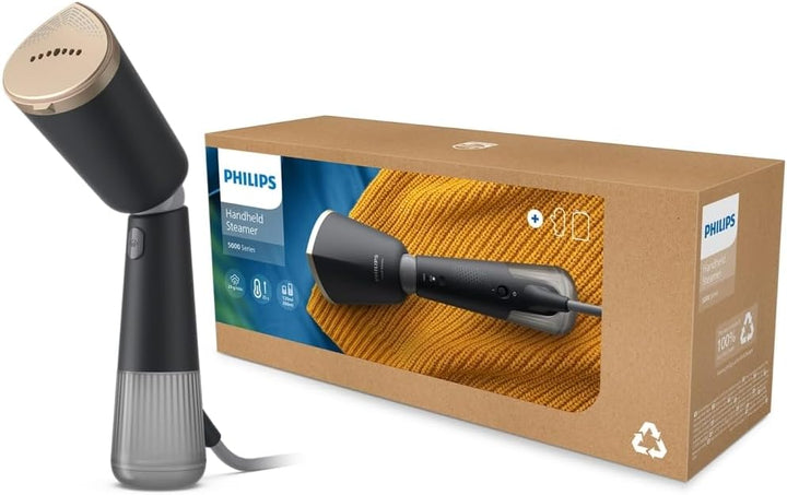Philips Dampfglätter 5000-Serie – 35 Sekunden Aufheizen, kontinuierlicher Dampf, zwei Wassertanks, E