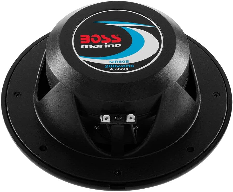 KIT Set FÜR BOSS Audio Systems MR60B 2 Marine-Lautsprecher 2-Wege, 6,5" 16,5 cm 165 mm, 100 Watt RMS