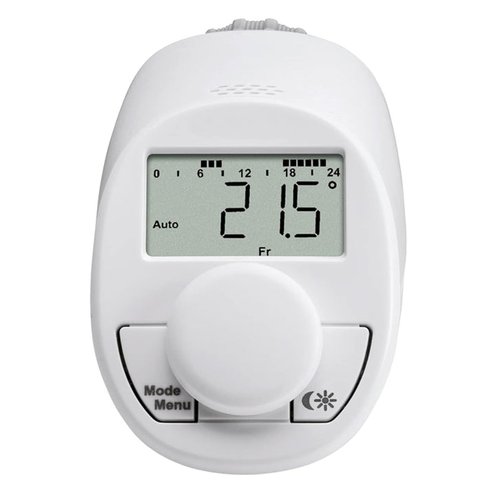 eqiva 3er-Set Model N Elektronik-Heizkörperthermostat mit Boost-Funktion…, 3er-Set