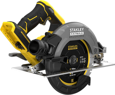 Stanley FatMax V20 Akku-Handkreissäge SFMCS550B (18V, bürstenlos, werkzeuglose Schnitttiefen- und Wi