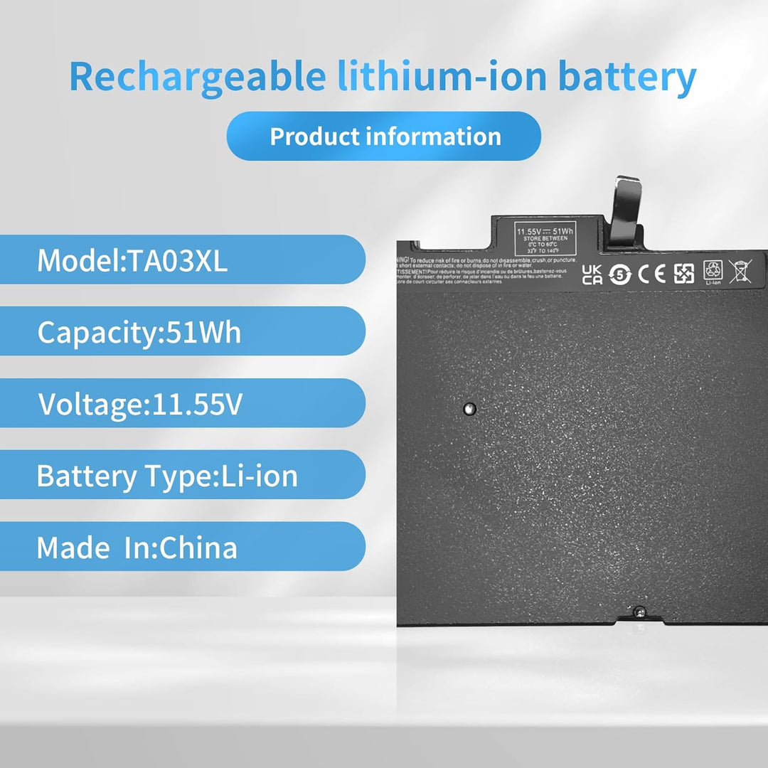 HUBEI TA03XL HSTNN-IB7L 854047-1C1 854108-850 996QA101H TA03051XL HSTNN-172C-4 HSTNN-175C-5 HSTNN-I7