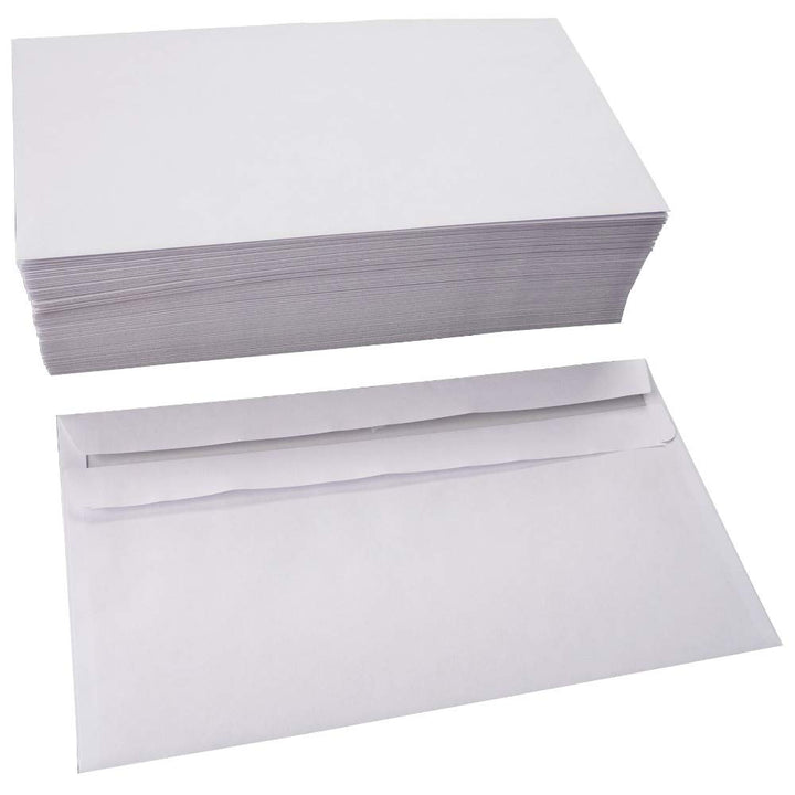 Briefumschläge selbstklebend o. Fenster 125x235 mm kompakt 75 g/m² (1000), 1000