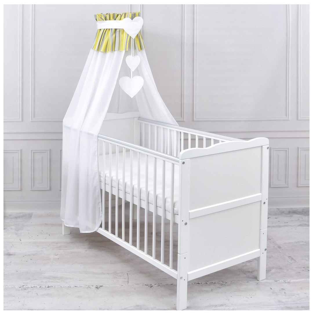 Generisch Baby Delux Babybett Himmel Betthimmel Chiffon Baldachin für Babybett Kinderbett Wiege Stub