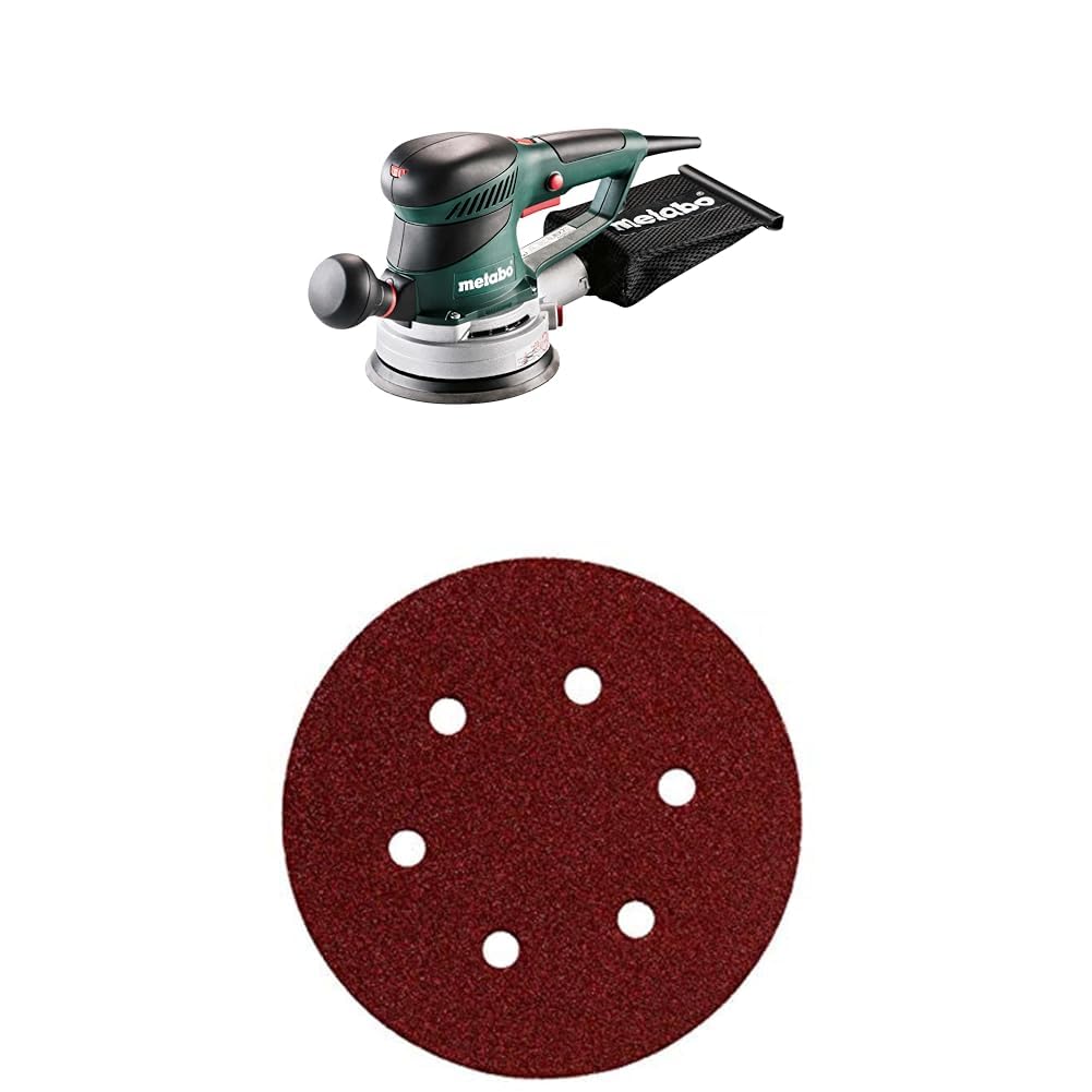 metabo Exzenterschleifer SXE 450 TurboTec - Mit patentierter Duo-Schwingkreisverstellung, Vario (V)-