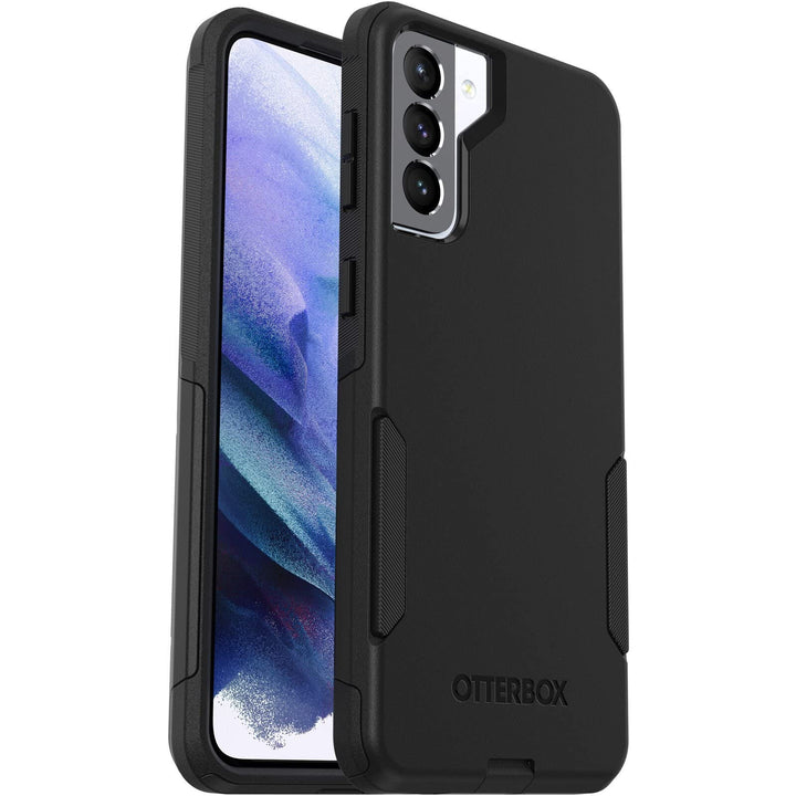 OtterBox Commuter Series Schutzhülle für Samsung Galaxy S21+ 5G, Schwarz, Schwarz