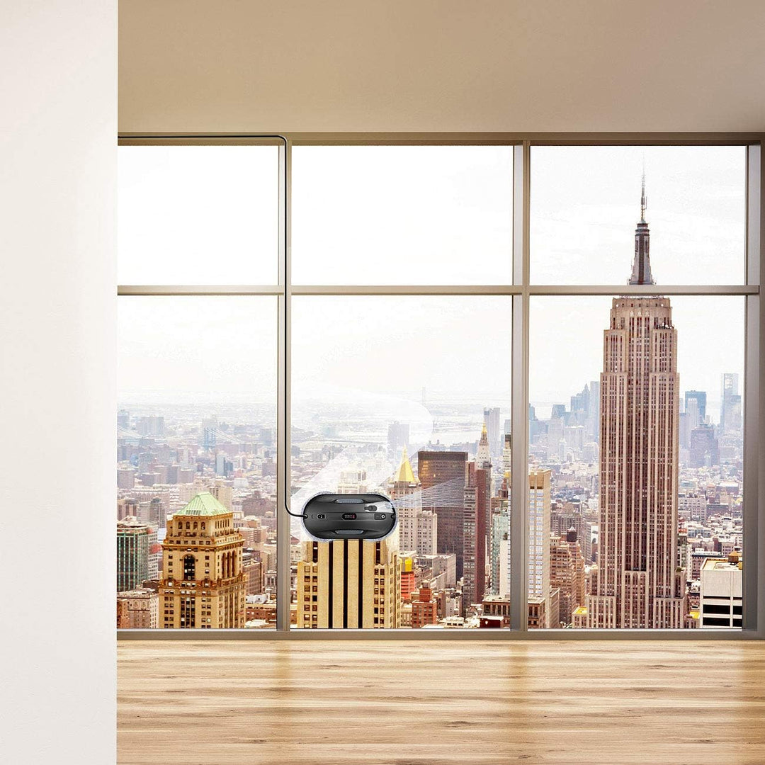 Sichler Exclusive Fensterputzroboter: HOBOT-388 Profi-Fensterputz-Roboter, Sprüh-Funktion, App (Fens