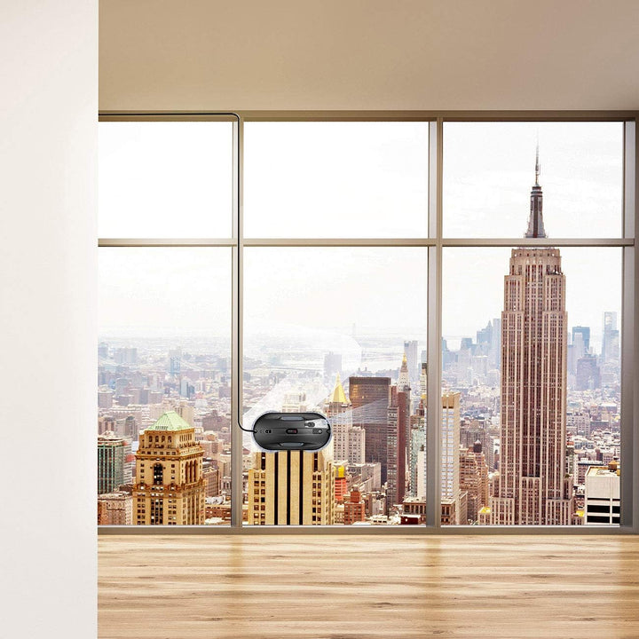Sichler Exclusive Fensterputzroboter: HOBOT-388 Profi-Fensterputz-Roboter, Sprüh-Funktion, App (Fens