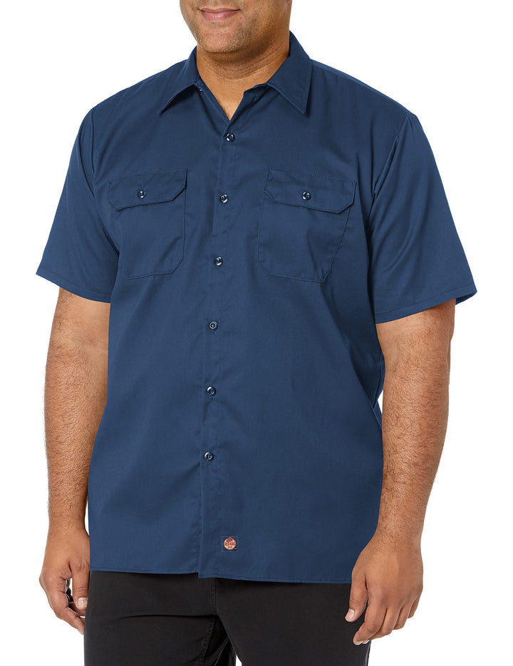 Red Kap Herren-Arbeitshemd XL Navy, XL Navy