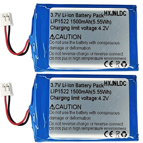 DC 3.7V 1500mah LiPo-Akku für Sony PS4 Controller Batteriewechsel (CUH-ZCT1U,CUH-ZCT1E,CUH-ZCT1A,CUH