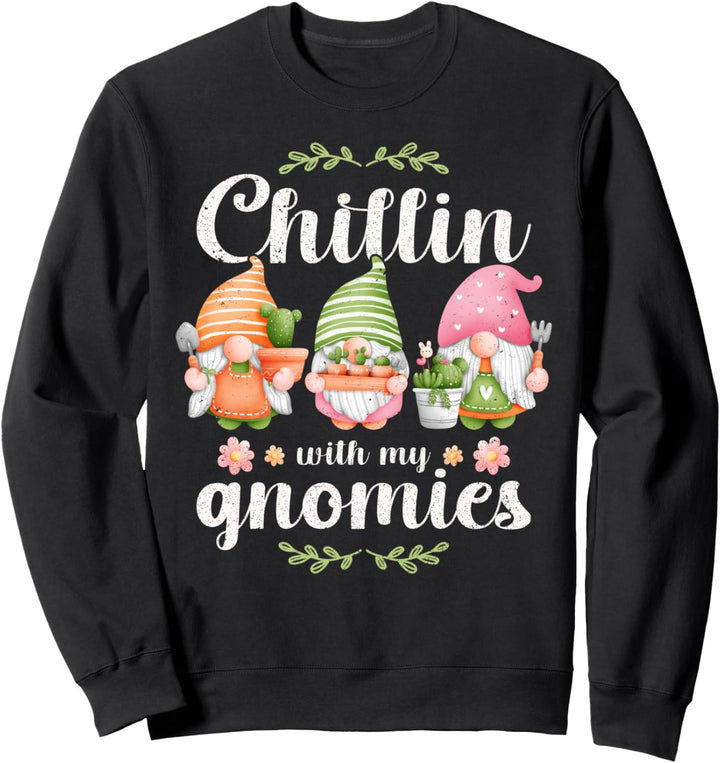Gartenzwerge, Wichtel kleine Gartengestalter, Hauspflanzen Sweatshirt