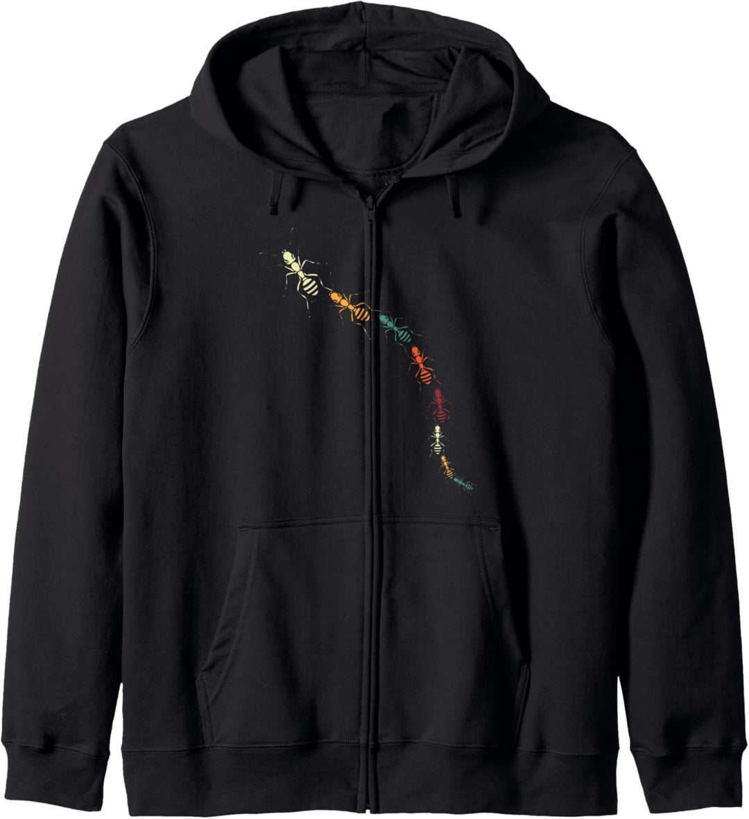 Ameisen Ameisenfarm Retro Ameise Kapuzenjacke