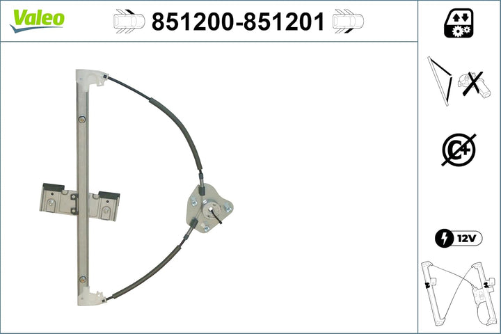 VALEO Fensterheber 851200