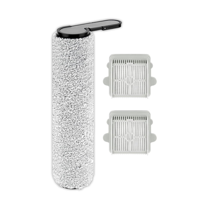 (3 Stück) F25 Ersatz-Bürstenwalzen und HEPA-Filter für Roborock F25/ LT/RT/ACE/ALT/ACE Combo/Combo/