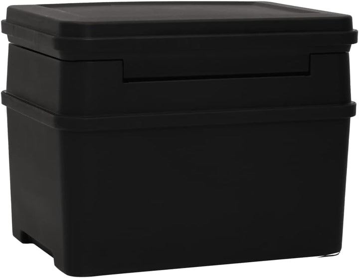 vidaXL Tresor Safe Box Haussafe Geldschrank Möbeltresor Wertschutzschrank Tresorbox mit Schlüssel Fe