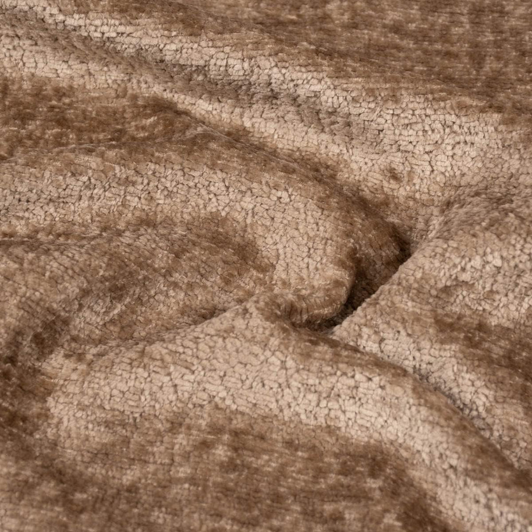 SCHÖNER LEBEN. Zugluftstopper Soft Teddy Deluxe beige div. Grössen, Auswahl:110cm Länge ca. 110x15x1