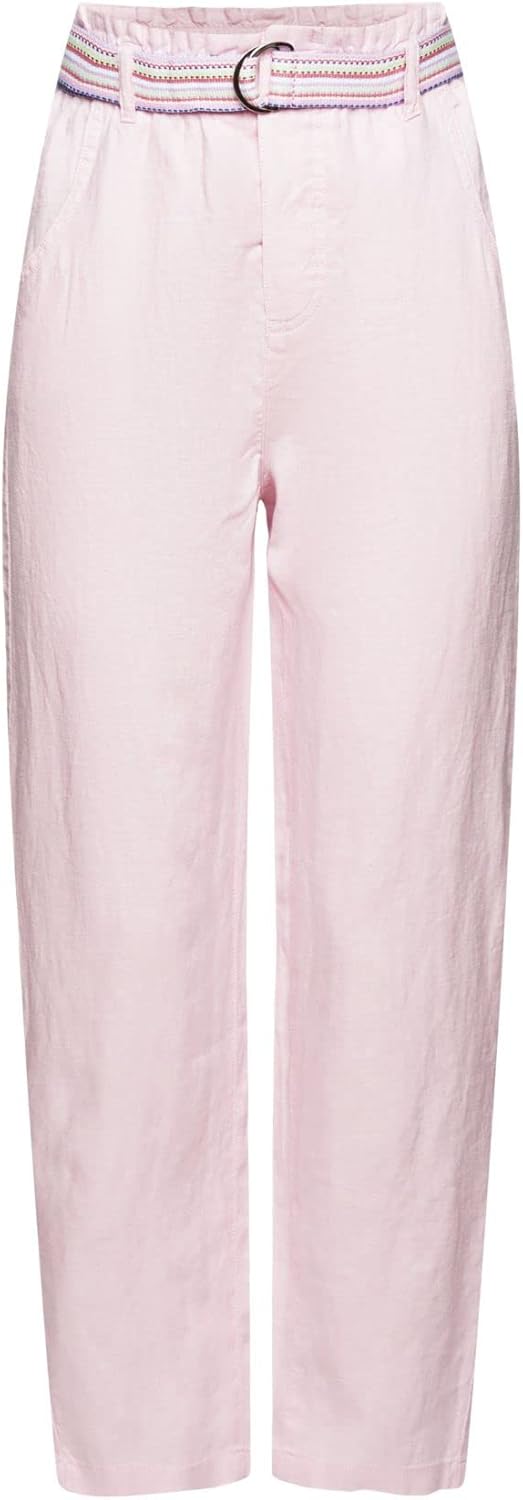 ESPRIT Damen Hose 36 690/Light Pink, 36 690/Light Pink
