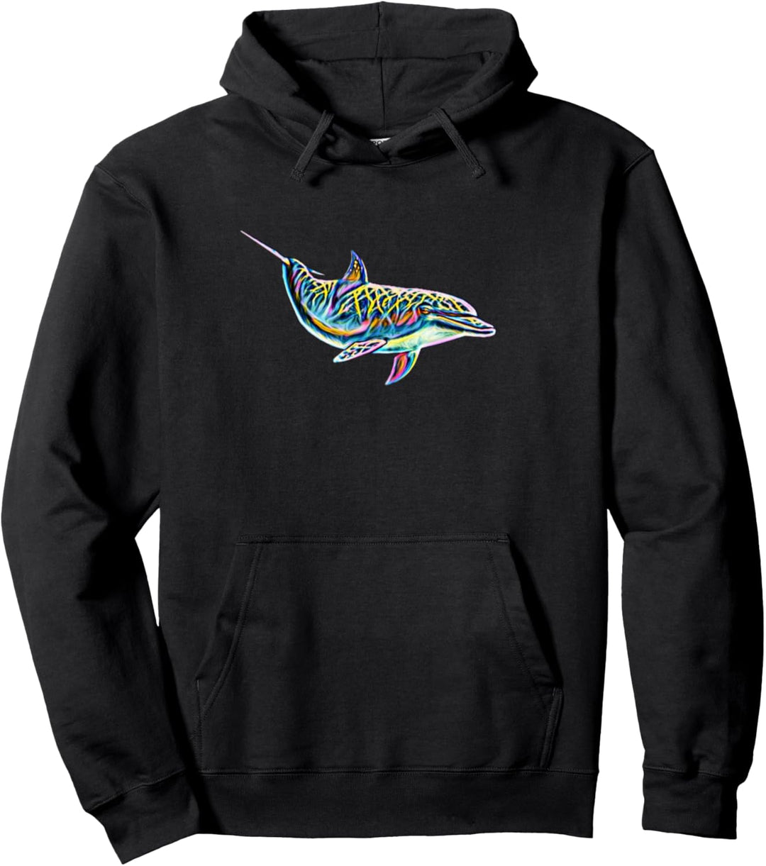 Delfin Tümmler Pullover Hoodie