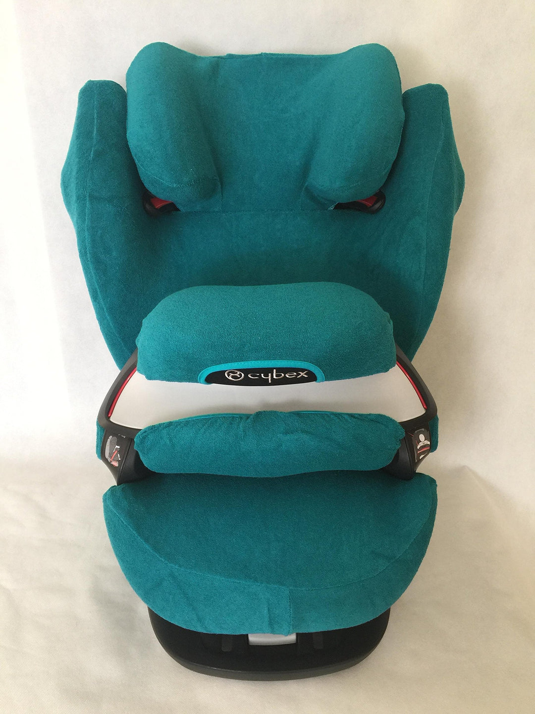 Sommerbezug Schonbezug für Cybex Pallas M und S + M- und S-Fix Frottee 100% Baumwolle petrol