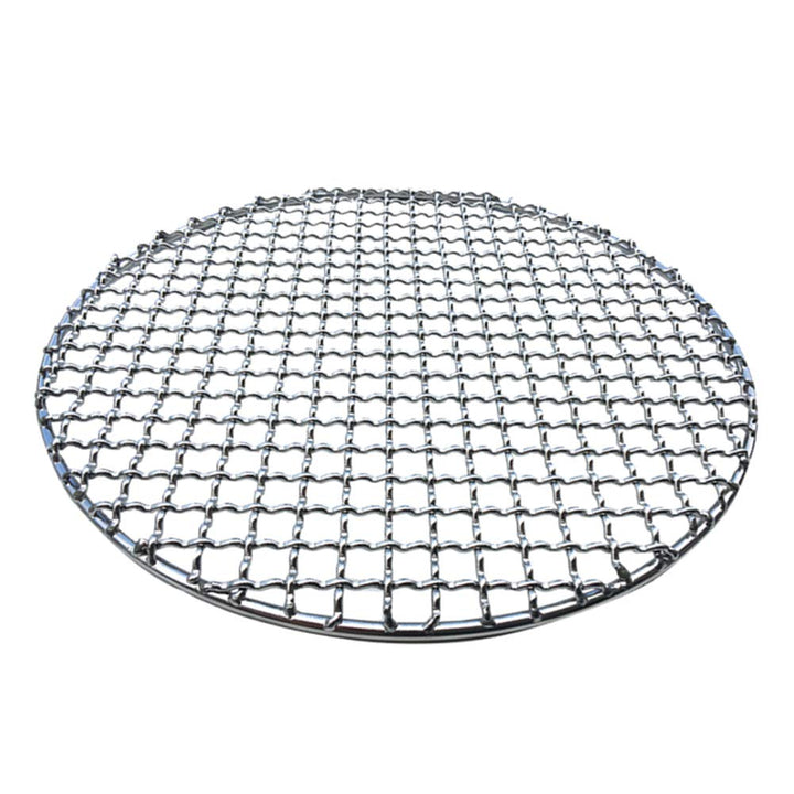 304 Grillrost Edelstahl, Grillrost Rund Aus-Rostfreiem Stahl, Grill-Aufsatz, Rost, BBQ, Antihaft-Gri