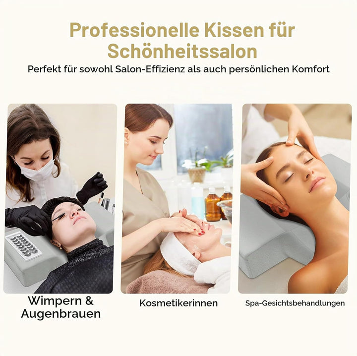 CGBE U-förmiges Wimpernkissen für Wimpernverlängerungen: Nackenkissen Zur Wimpernverlängerung, Ergon