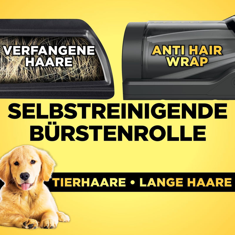 Shark Clean & Empty kabelloser Akku-Staubsauger mit Auto-Empty-System, leichter Anti Hair Wrap Staub