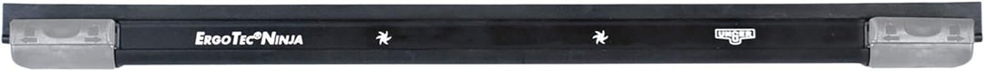Unger ErgoTec Ninja Fensterwischer 30° (Breite 45 cm, ergonomischer Griff, mit Soft-Gummi, Zwei Gumm