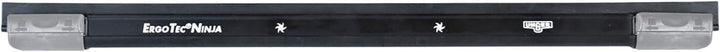 Unger ErgoTec Ninja Fensterwischer 30° (Breite 45 cm, ergonomischer Griff, mit Soft-Gummi, Zwei Gumm