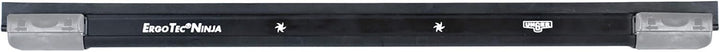 Unger ErgoTec Ninja Fensterwischer 40 Degree (Breite 30 cm, ergonomischer Griff, mit Soft-Gummi, Zwe