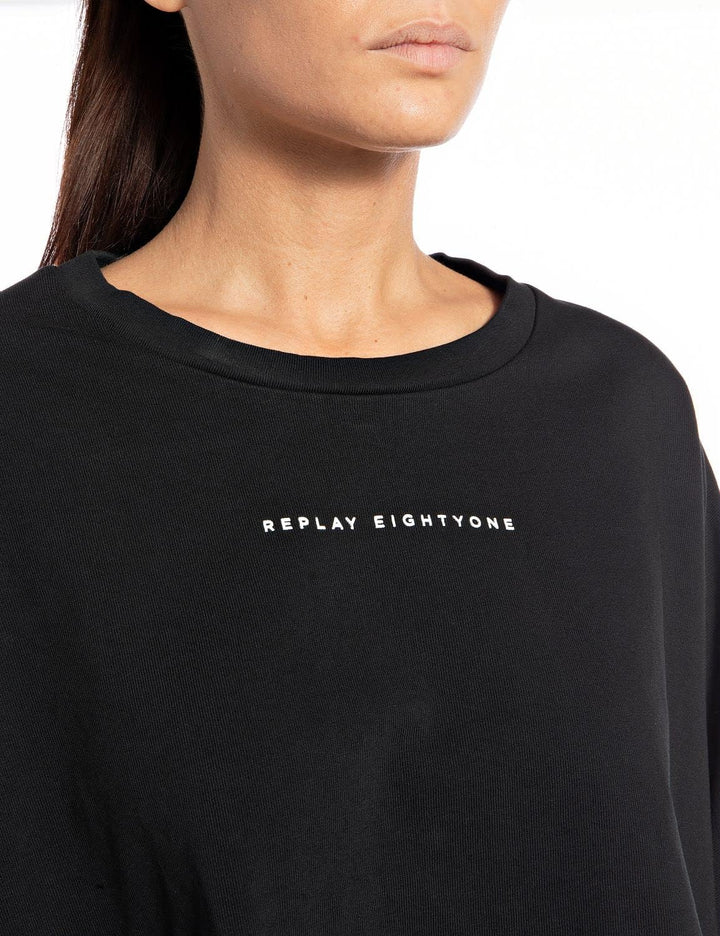 Replay Damen T-Shirt S 098 Black, S 098 Black
