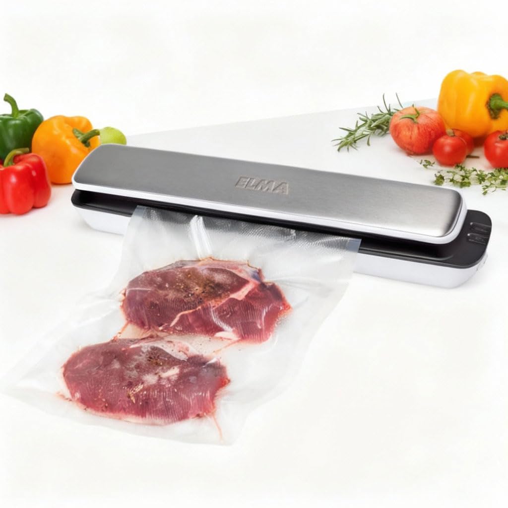 ELMA Automatische Verpackungsmaschine V Slim, Vakuumverpackungsmaschine | Kompakte Grösse, einfache