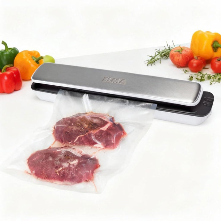 ELMA Automatische Verpackungsmaschine V Slim, Vakuumverpackungsmaschine | Kompakte Grösse, einfache