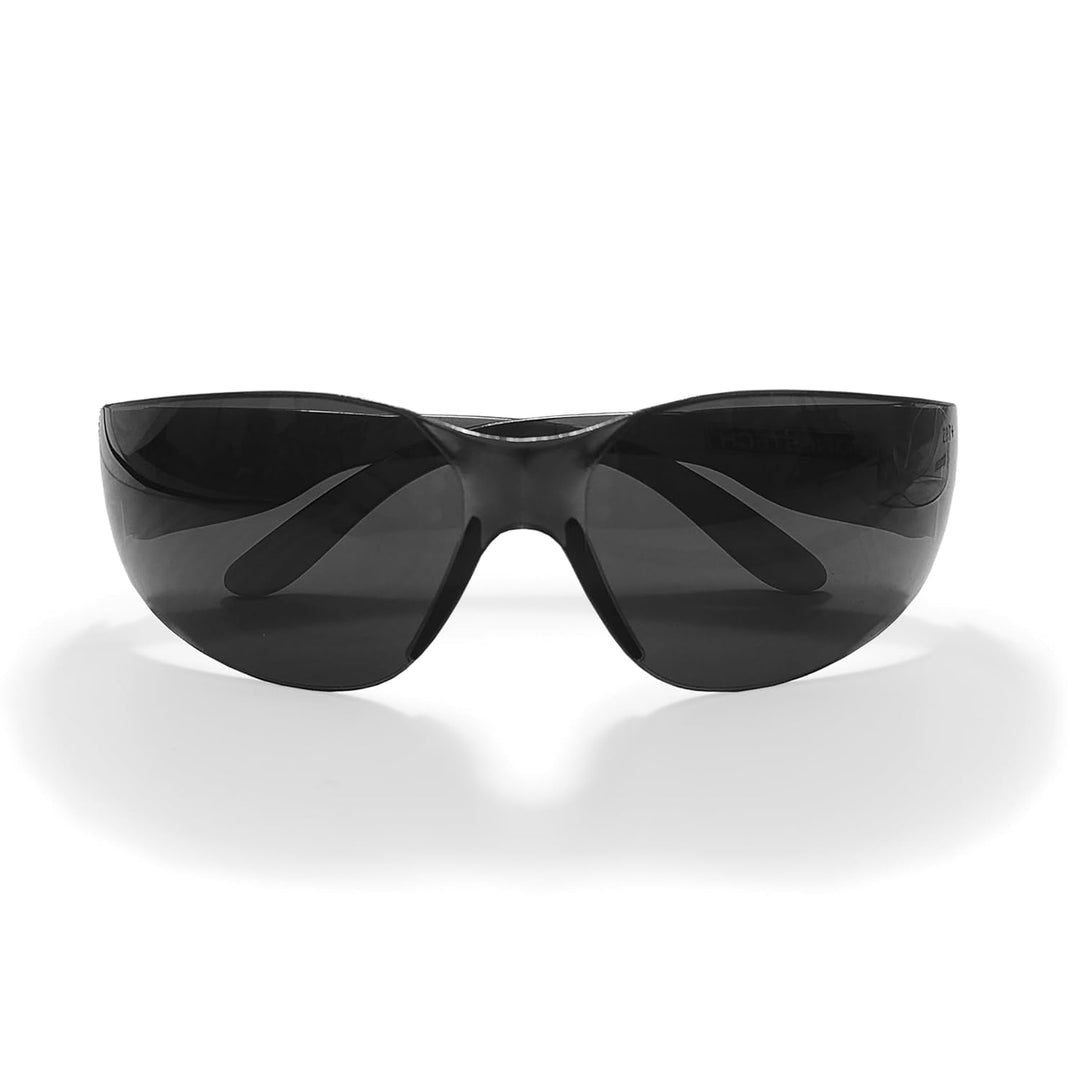 JORESTECH Eyewear Schutzbrille, Polycarbonat, stossfeste Gläser, 12 Stück (Smoke), smoke