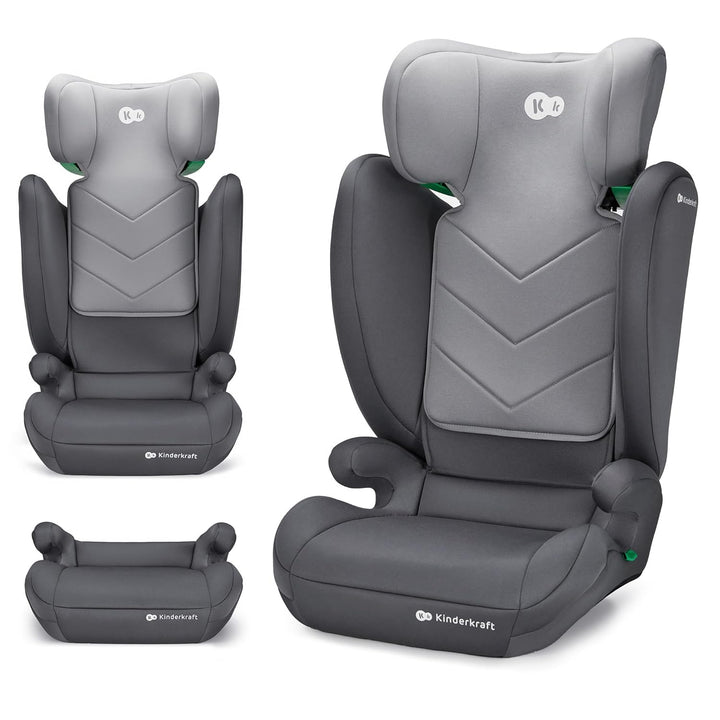 Kinderkraft I-SPARK I-Size Babyautositz, Gruppe 2/3, 100-150 cm, von 3,5 bis 12 Jahre, 15 bis 36 kg,