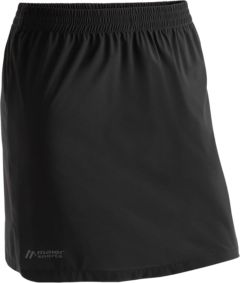 Maier Sports Damen Raindrop Skirtw Rock 40 Schwarz, 40 Schwarz